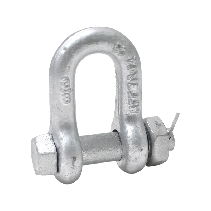 G2150 D Shackle - High Strength Alloy Steel Industrial Rigging Hardware for Heavy Loads