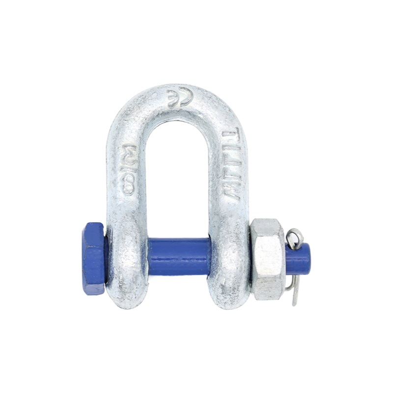 G2150 D Shackle - High Strength Alloy Steel Industrial Rigging Hardware for Heavy Loads