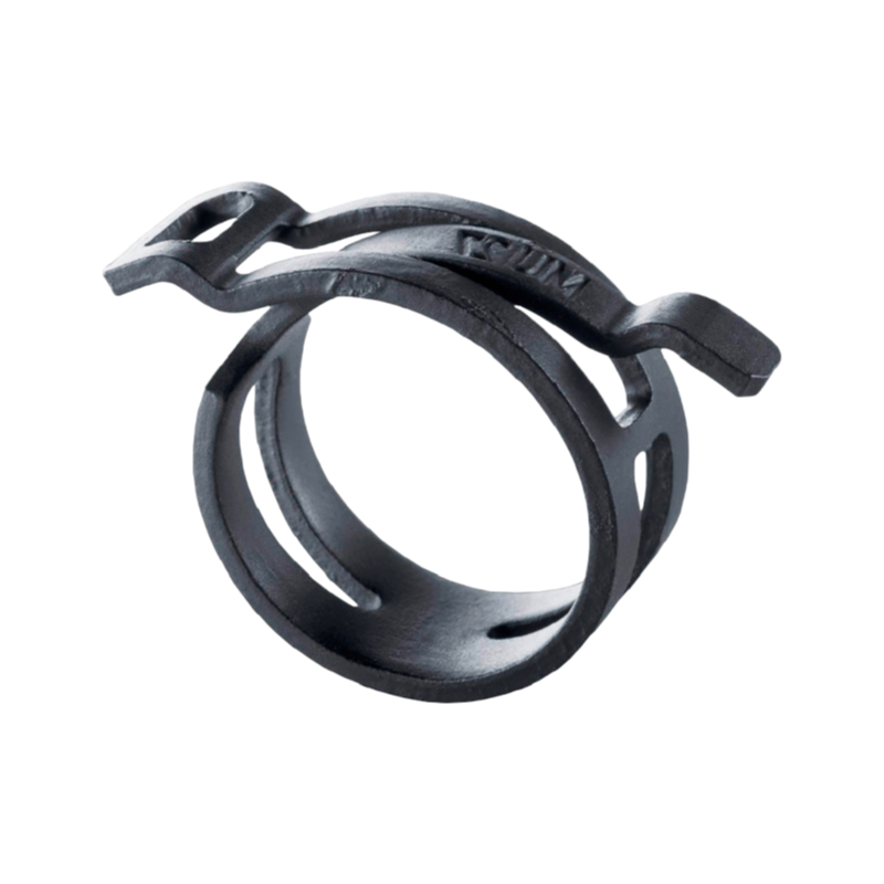 High Quality 51CRV4 Steel Hose Clamp with Zinc-Aluminum Coating Process - DYSHCB Model