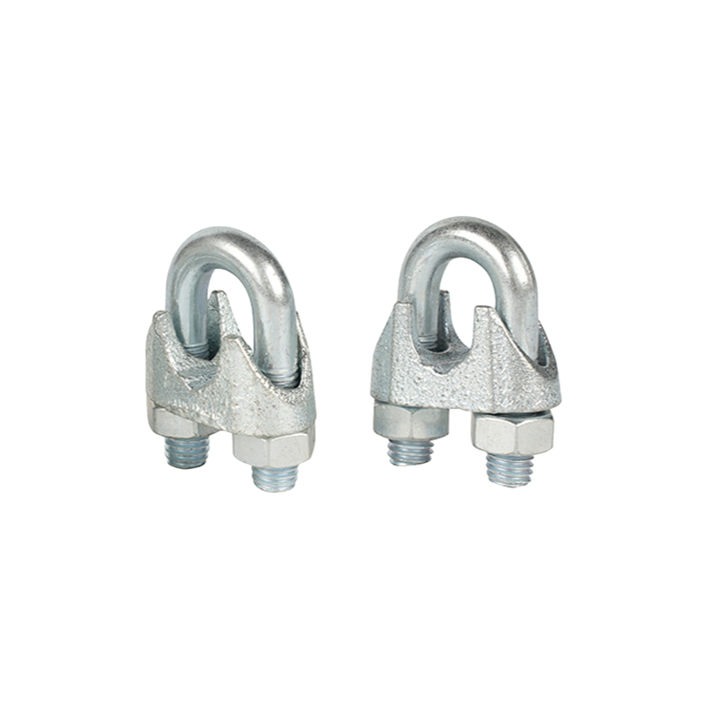 Durable Malleable Wire Rope Clip DIN741 with Electro Galvanized Finish for OEM and Bulk Orders