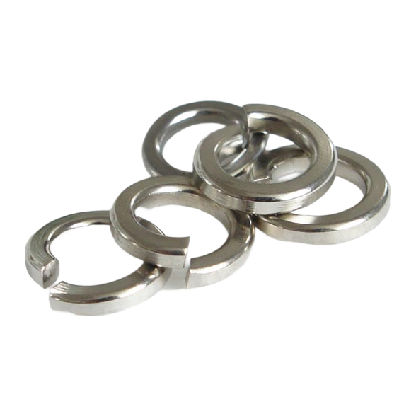 Custom Spring Lock Washers Factory - Black/Yellow Zinc Coated ANSI B18.21.1 Washers Bulk Supply