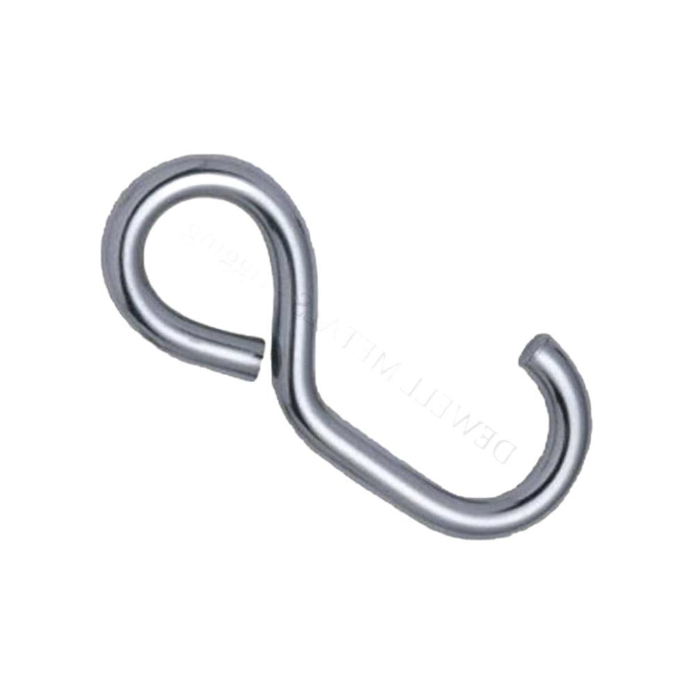 Industrial Grade Galvanized S Hooks for Chains Wire Ropes Scaffolding System Components