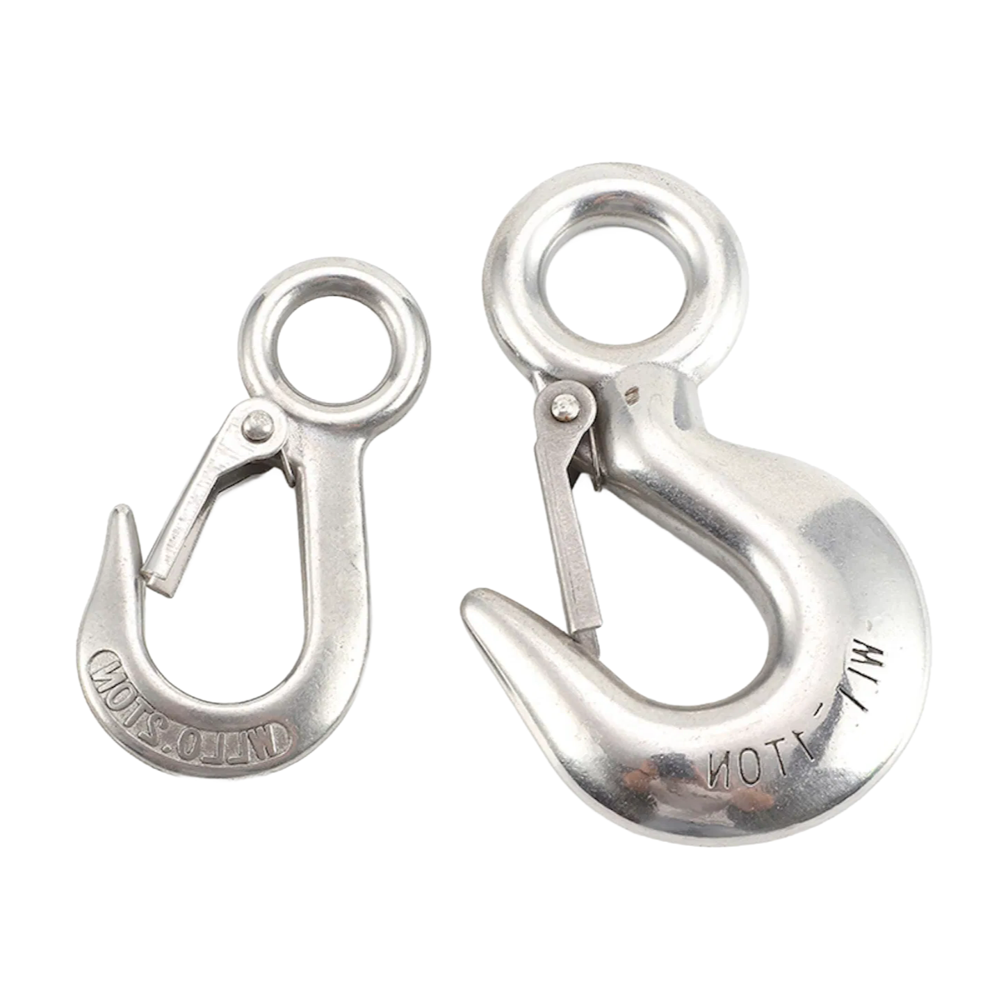 Stainless Steel 304 Swivel Eye Hook - Industrial Grade Lifting Accessory for Marine & Rigging