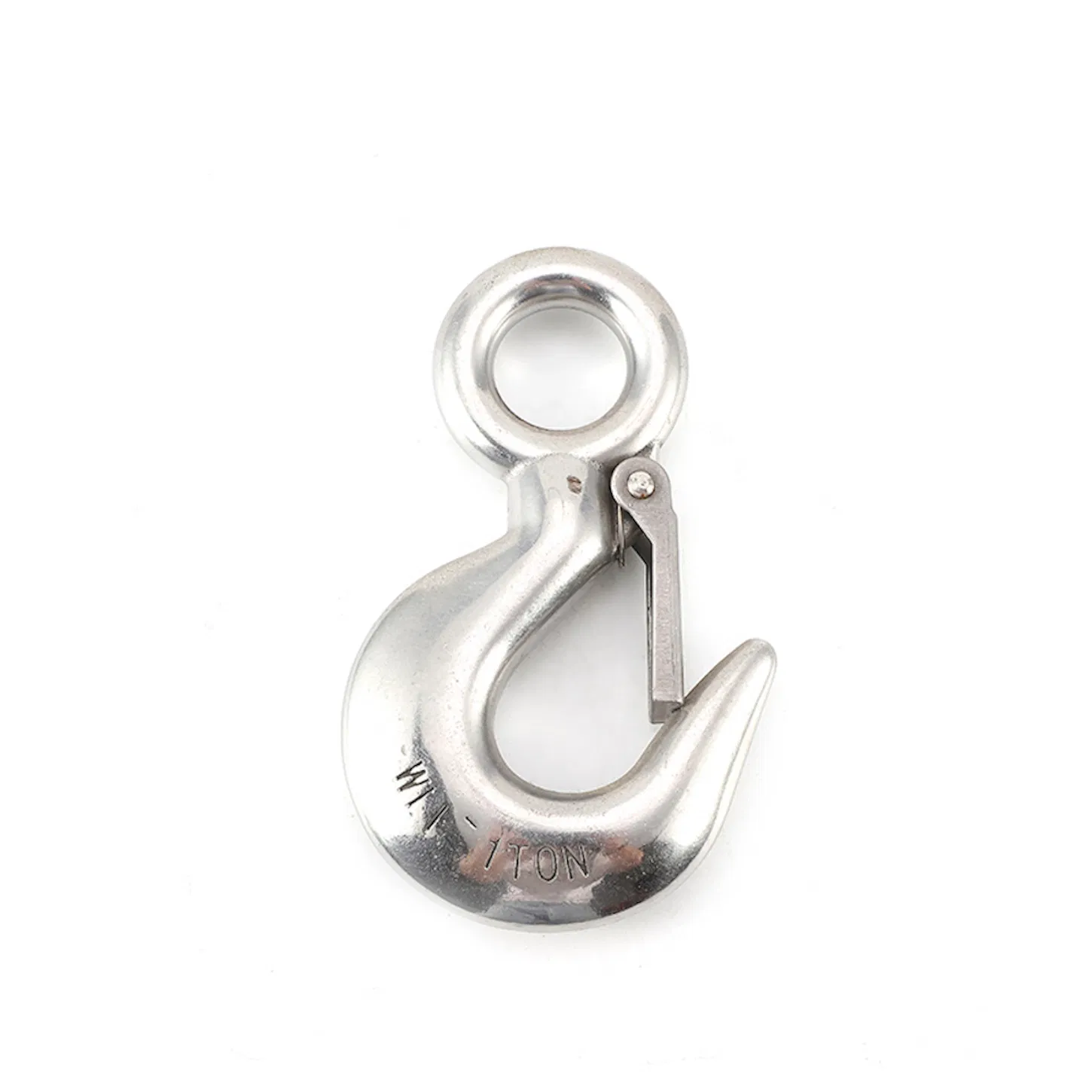 Stainless Steel 304 Swivel Eye Hook - Industrial Grade Lifting Accessory for Marine & Rigging