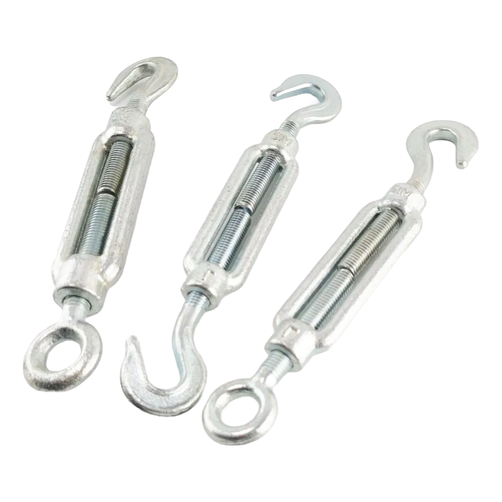 High-Quality DIN1480 Commercial Type Turnbuckles for Industrial Wire Rope Tightening 6mm-56mm