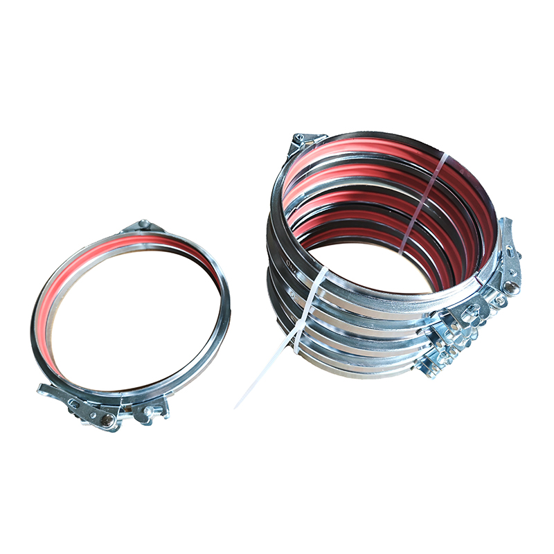 Customizable Quick Release Duct Clamps 80mm-600mm for HVAC Installations