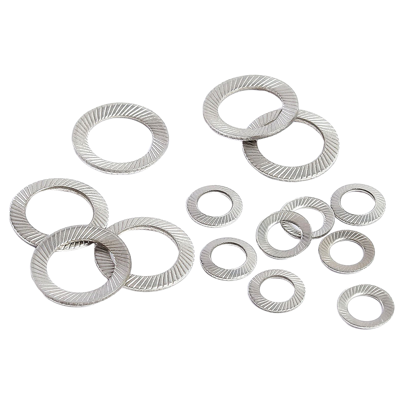 Customizable DIN 9250 Lock Washers in Carbon Steel and Stainless Steel for Machinery and Building Use