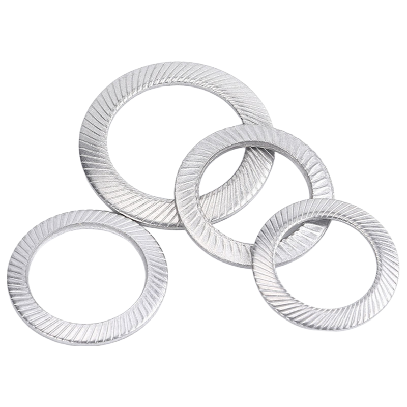 Customizable DIN 9250 Lock Washers in Carbon Steel and Stainless Steel for Machinery and Building Use