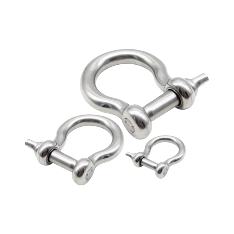 High-Quality Forged US Type G209 Shackle for Marine Rigging and Construction Applications