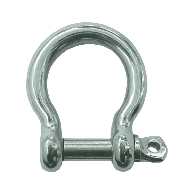 High-Quality Forged US Type G209 Shackle for Marine Rigging and Construction Applications