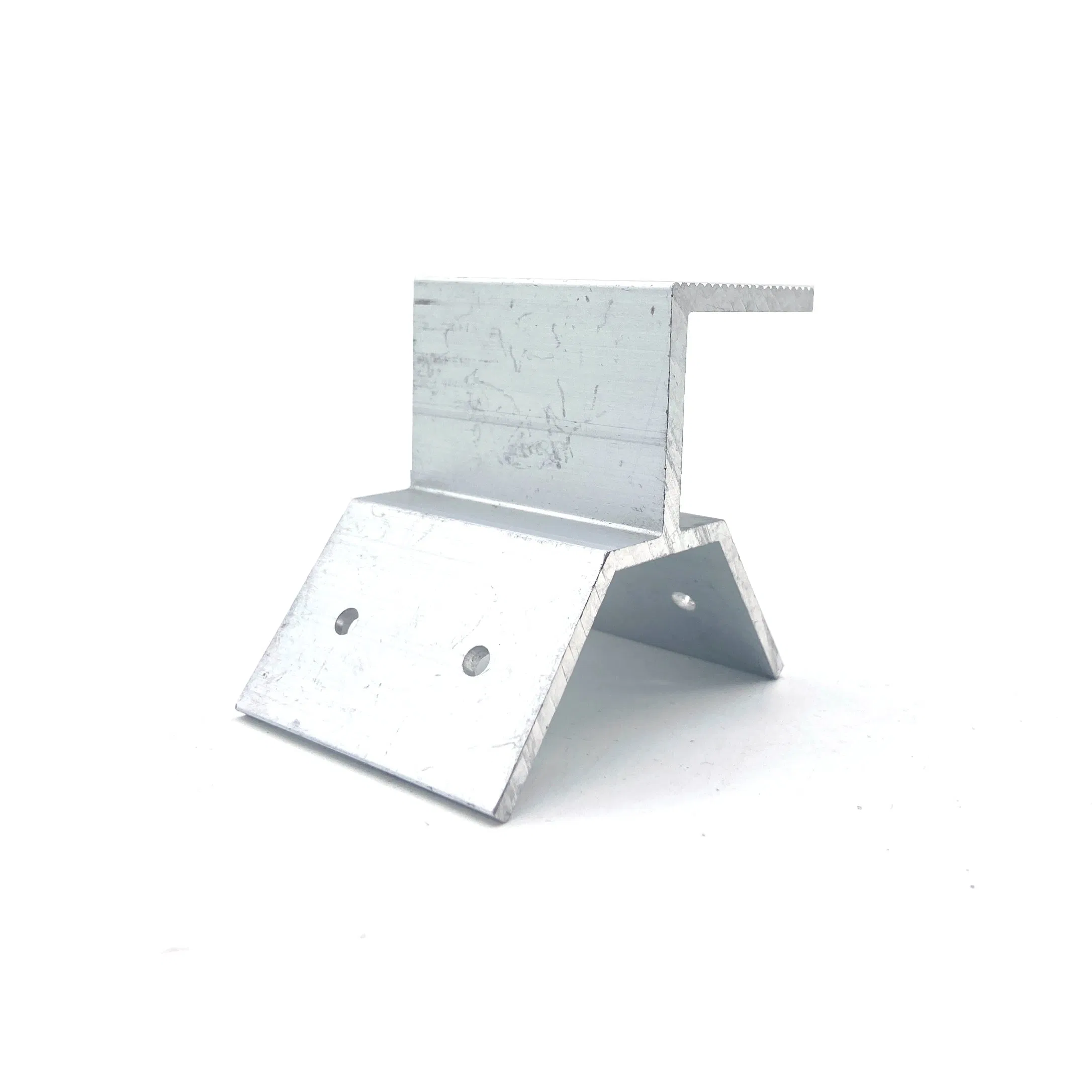 Factory Supply Aluminium F Clamp for Solar Panels, Pipes, and Glass with Multiple Finishing Options