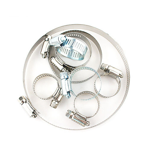 Wholesale Galvanized Steel Hose Clamps with Free Torque ≤0.8Nm for Mechanical Equipment