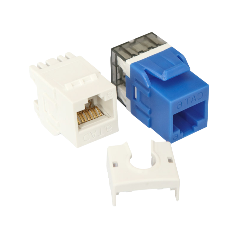 High-Performance Press-Fit UTP Keystone Jacks for Reliable Network Communication Systems