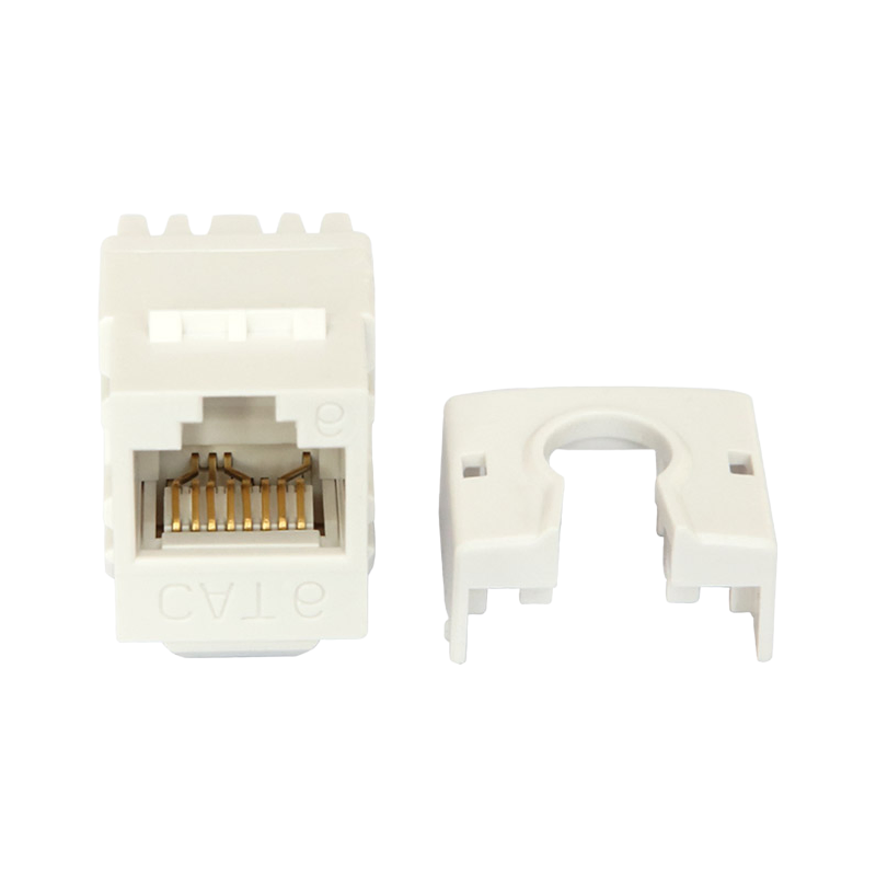 High-Performance Press-Fit UTP Keystone Jacks for Reliable Network Communication Systems