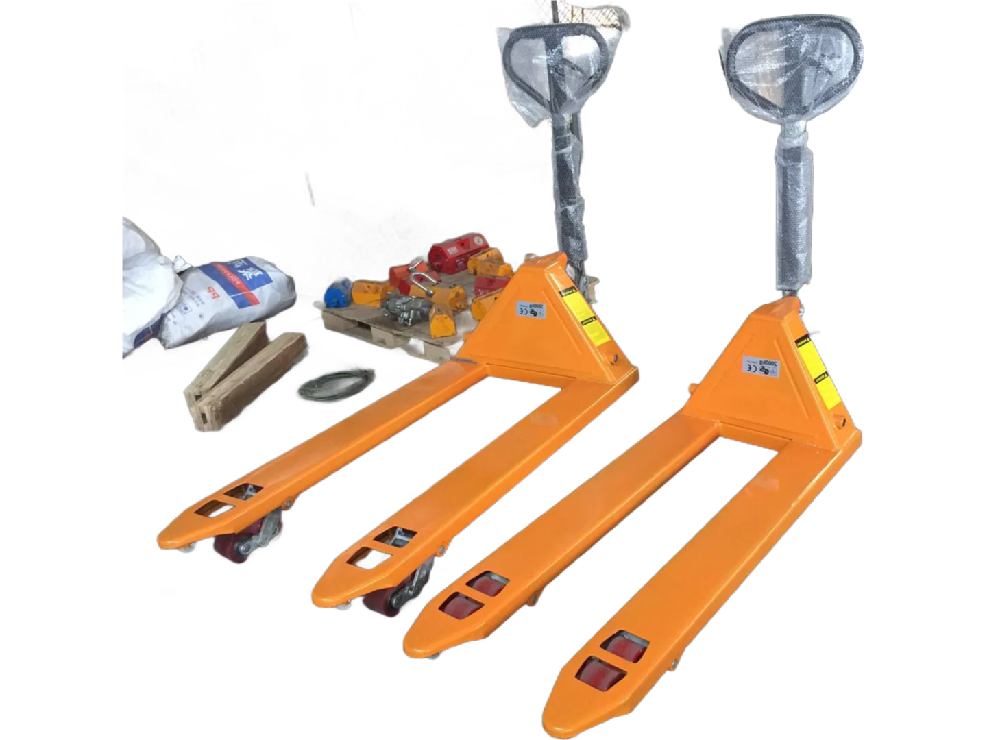CE Certified Hand Pallet Truck with 190mm Lifting Height for Factory Warehouse Use