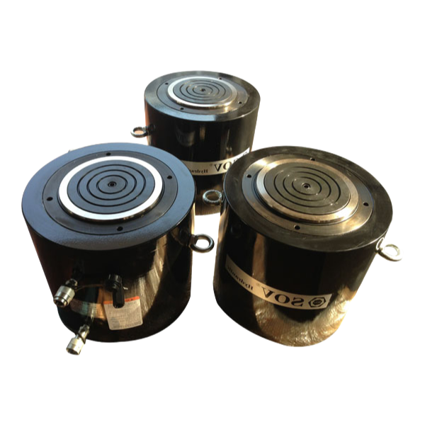 High Tonnage Double Acting Hydraulic Cylinder for Bridge Construction and Shipbuilding