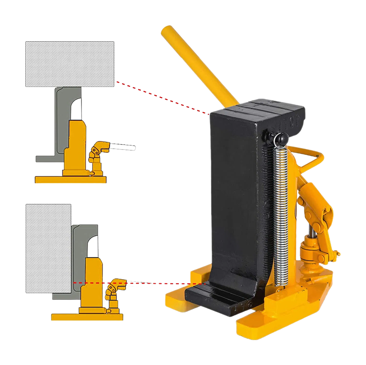 China Factory Direct Supply Hydraulic Lifting Jack for Railway and Automotive Repair