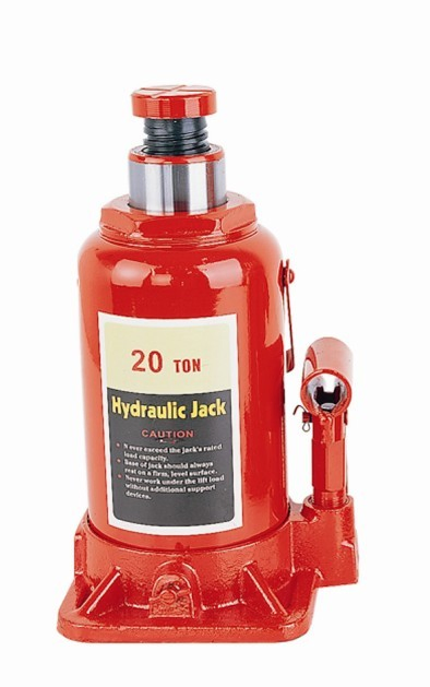 High Capacity 2T Hydraulic Bottle Jack with Adjustable Height for Heavy Duty Lifting