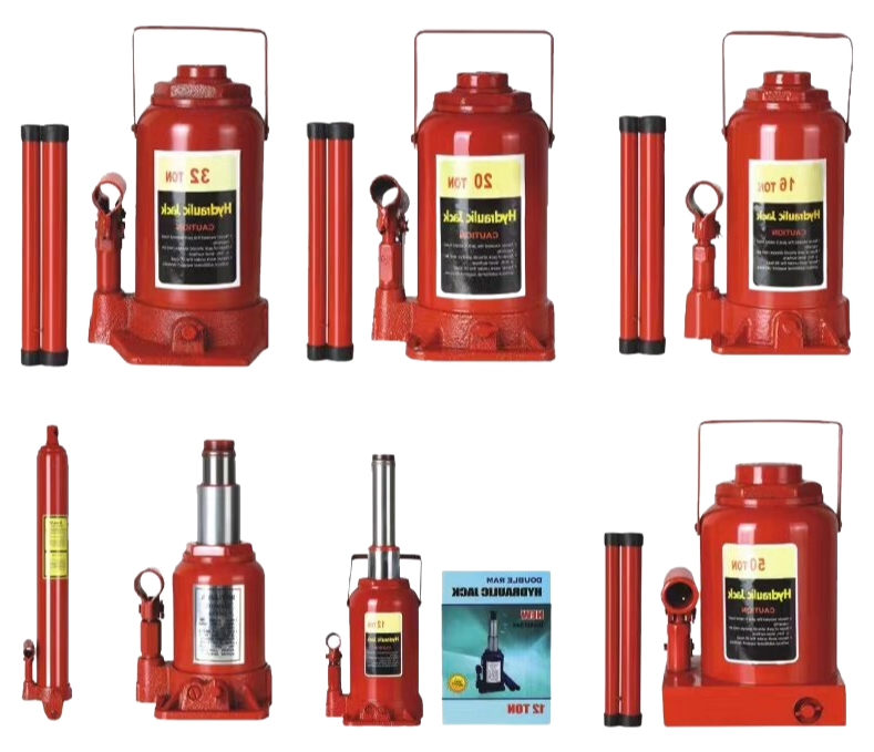 Factory Direct Hydraulic Bottle Jacks with Bypass Device for Over-Pumping Prevention and Safety