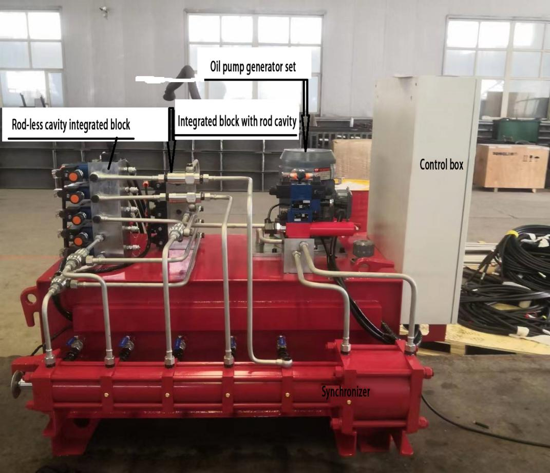 800mm Stroke Hydraulic Cylinder Jacks for Efficient Grain Silo Inverted Installation