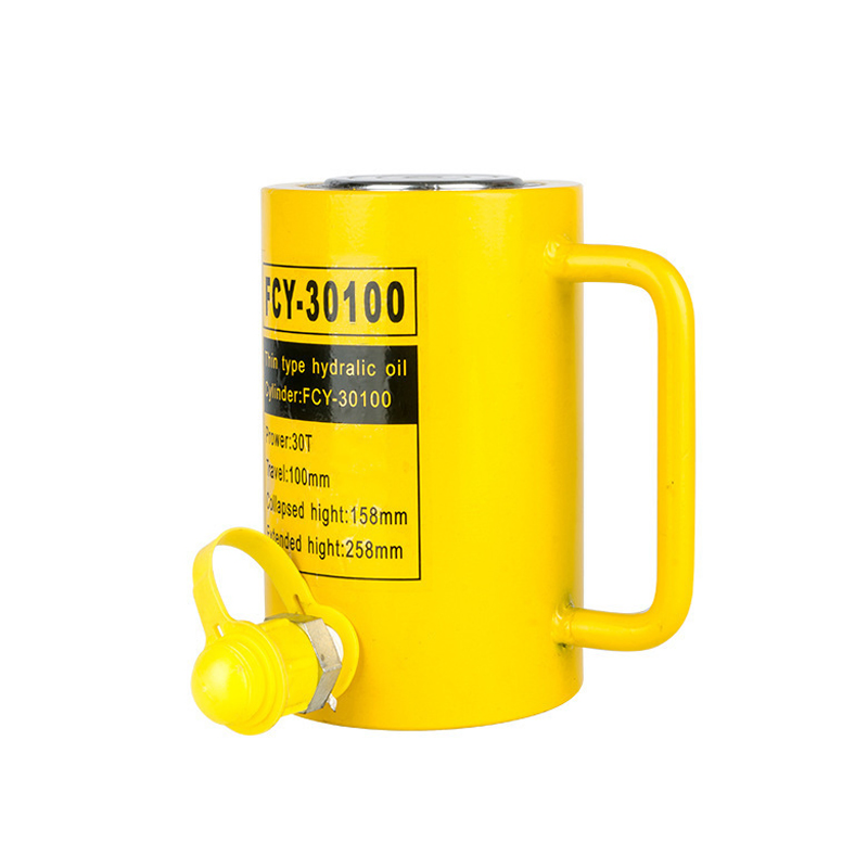 Factory Direct Supply 10-200 Ton Hydraulic Jacks with Spring/Load Return Mechanism