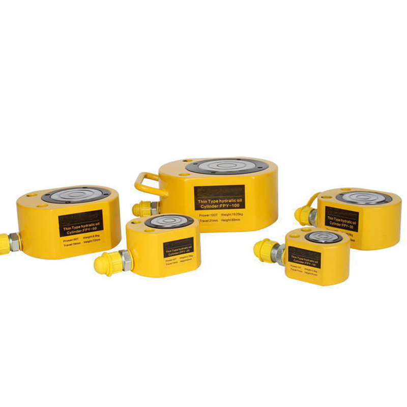 Factory Direct Supply 10-200 Ton Hydraulic Jacks with Spring/Load Return Mechanism