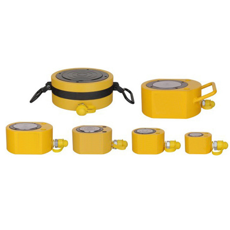 Factory Direct Supply 10-200 Ton Hydraulic Jacks with Spring/Load Return Mechanism