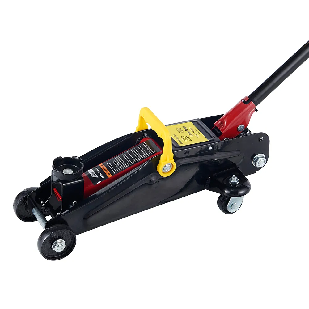 DT1501 Model 2 Ton Capacity Hydraulic Jack with Heat Treated Piston and Zinc Coating