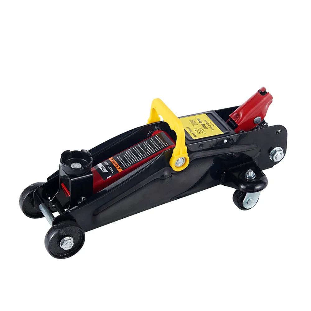 DT1501 Model 2 Ton Capacity Hydraulic Jack with Heat Treated Piston and Zinc Coating