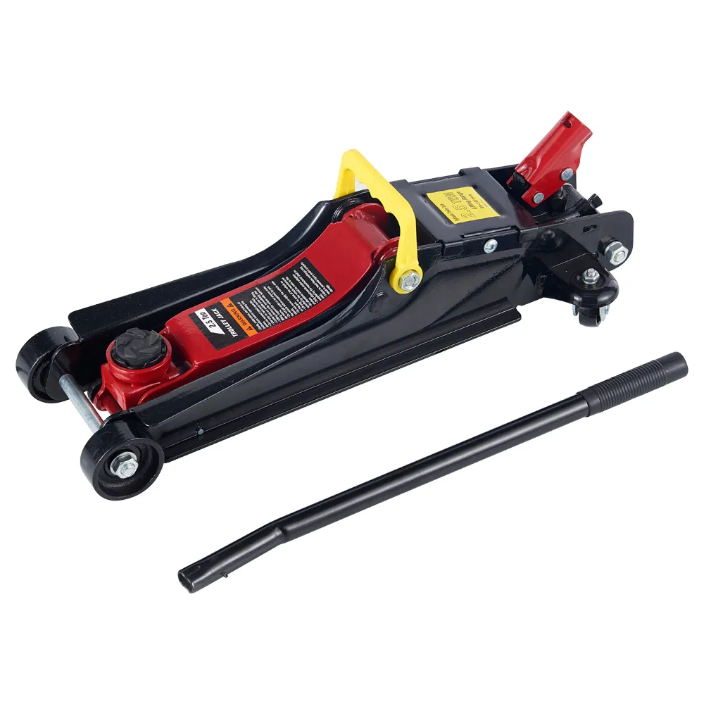 DT1501 Model 2 Ton Capacity Hydraulic Jack with Heat Treated Piston and Zinc Coating