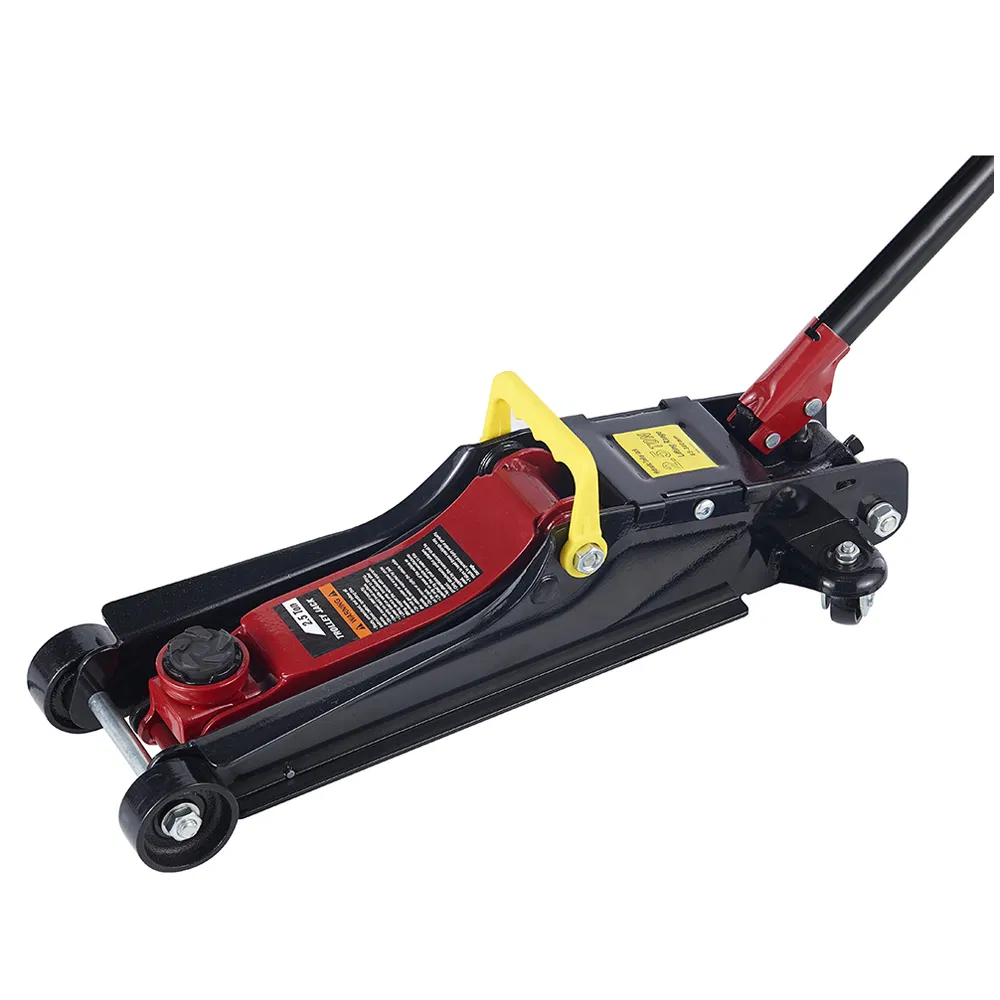 DT1501 Model 2 Ton Capacity Hydraulic Jack with Heat Treated Piston and Zinc Coating