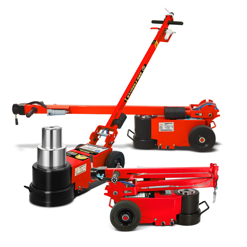 Heavy Duty Steel Construction Pneumatic Air Jack for Vehicle Repair - Custom Colors Available