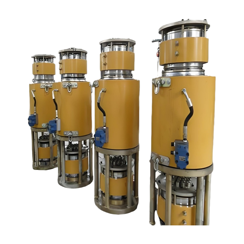 High Precision Synchronous Hydraulic Jacks for Industrial Lifting Equipment 45-300 Ton Capacity