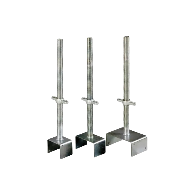 Customizable Solid & Hollow Scaffolding Base Jack for Various Scaffold Types