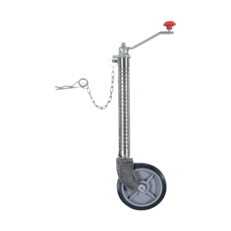 Factory Direct Supply of Durable Trailer Support Wheels with Electric Galvanizing Protection