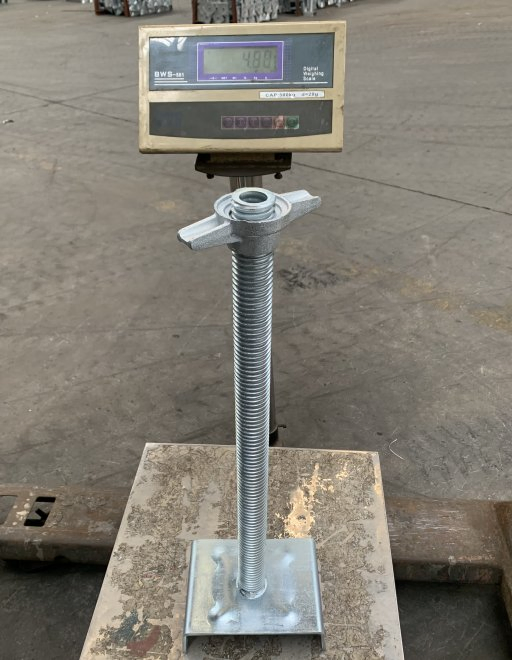 Wholesale Scaffolding Adjustable Base Jack - Q235 Steel Material with 1 Year Warranty