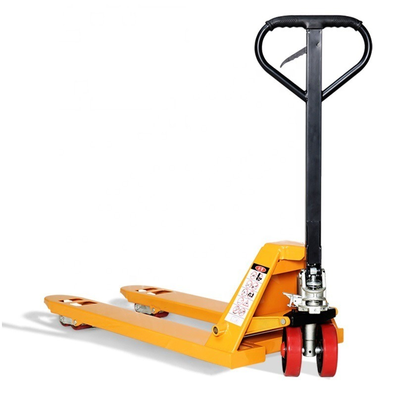 High Capacity Manual Hand Pallet Truck 1-10T Load for Warehouse Material Handling Equipment