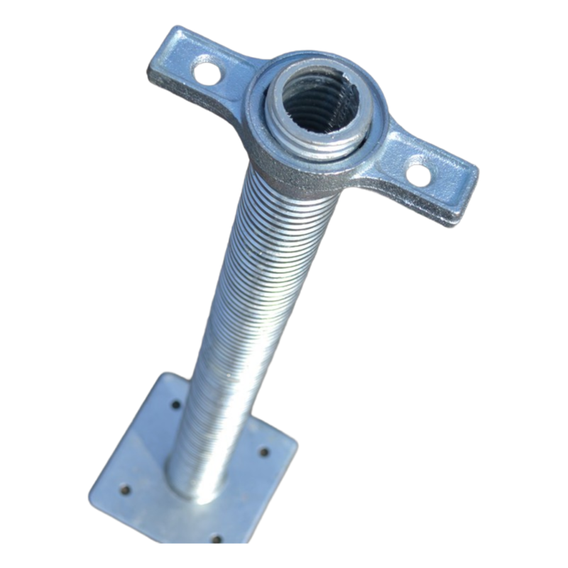 Customizable Scaffolding Base Jacks with Electro-Galvanized or Hot DIP Galvanized Surface