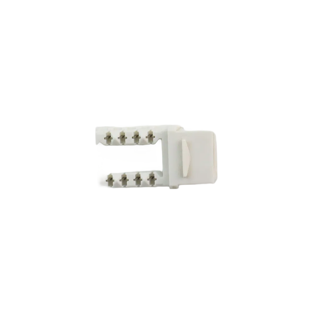 Custom 90 Degree RJ45 Keystone Jack - Cat5e/6 UTP Connector for Structured Cabling Systems