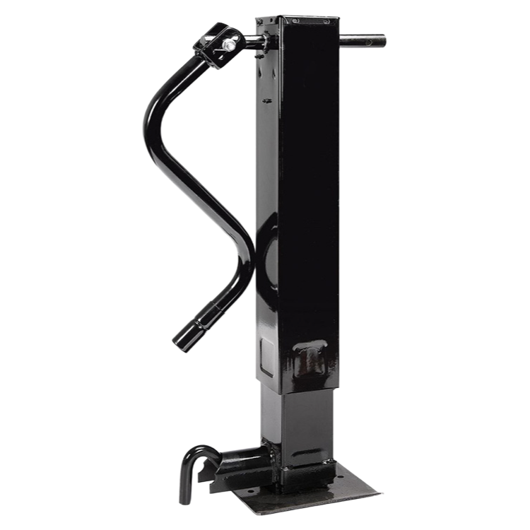 High Quality Steel Trailer Jack with Zinc/Black Coating for Industrial Applications