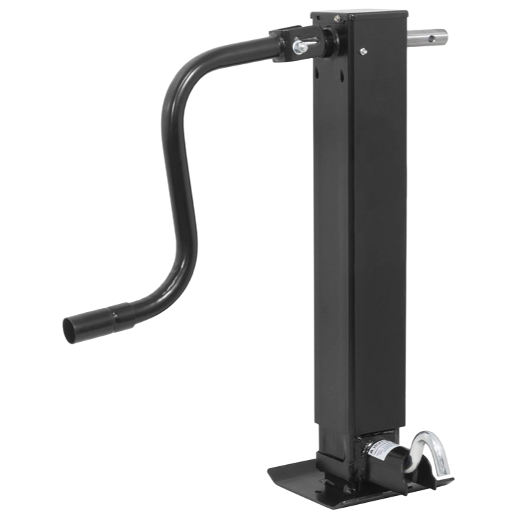 High Quality Steel Trailer Jack with Zinc/Black Coating for Industrial Applications