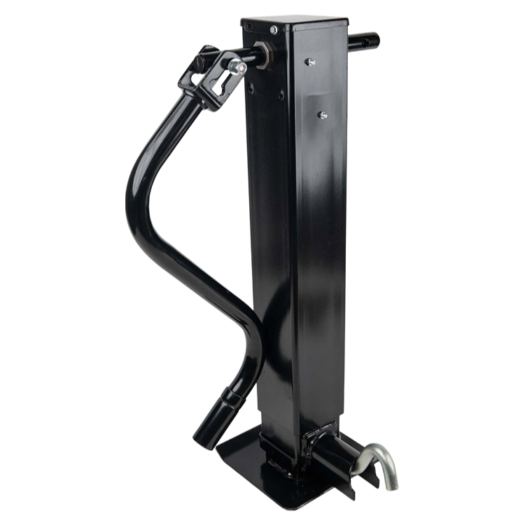 High Quality Steel Trailer Jack with Zinc/Black Coating for Industrial Applications