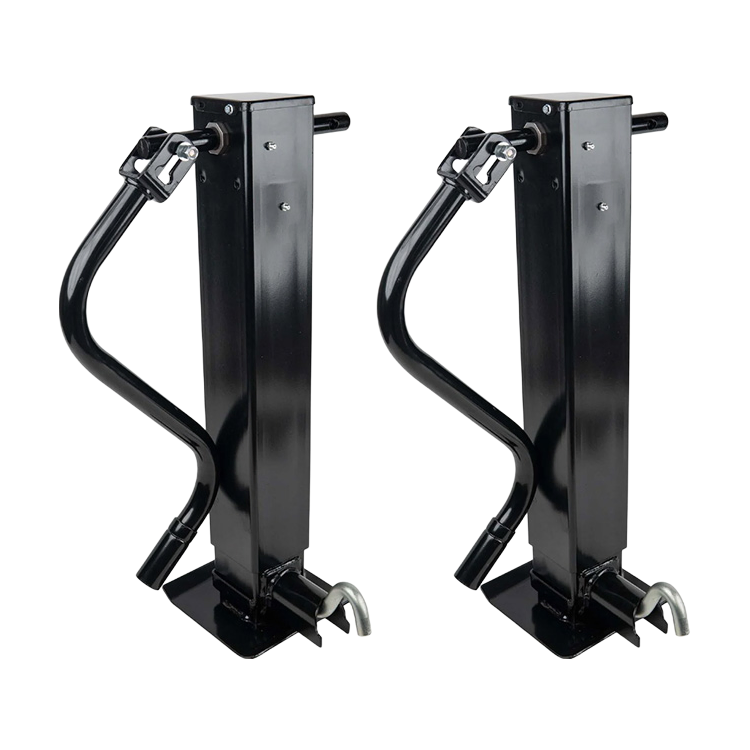 High Quality Steel Trailer Jack with Zinc/Black Coating for Industrial Applications