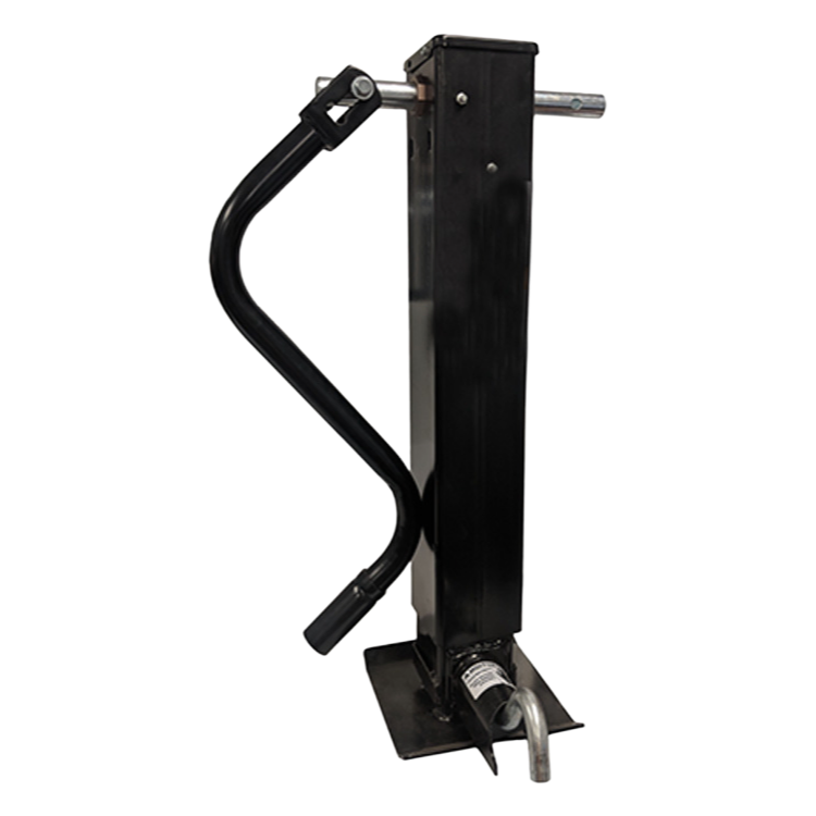 High Quality Steel Trailer Jack with Zinc/Black Coating for Industrial Applications