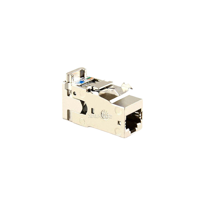 Industrial-Grade Shielded Keystone Jacks for High-Speed Data Transmission - OEM Available