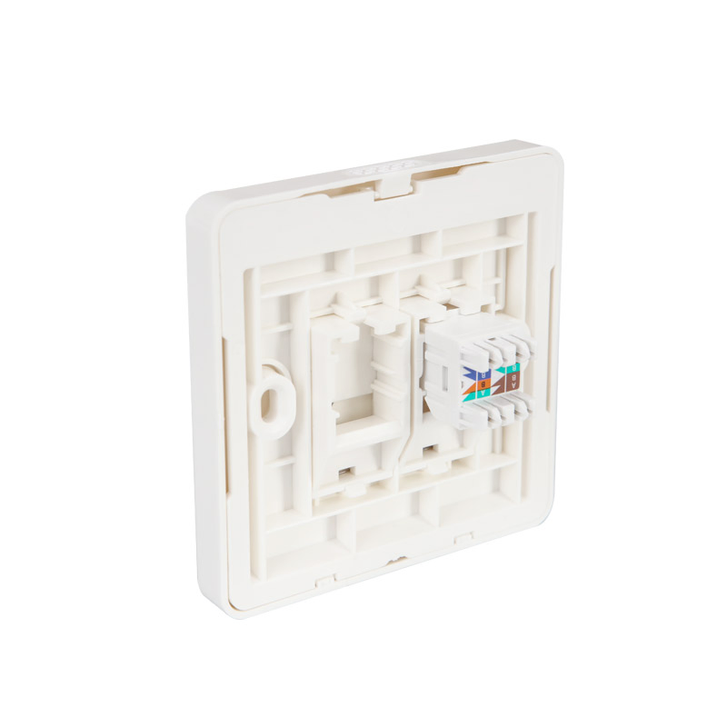 Premium UTP RJ45 Keystone Jacks for High-Density Network Patch Panels - AMP Installation