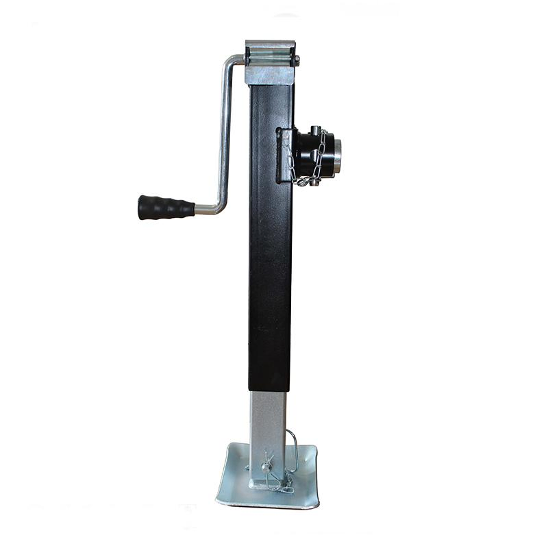 Customized Trailer Parts Heavy Duty Jack Jockey Wheel With Bracket Supplier