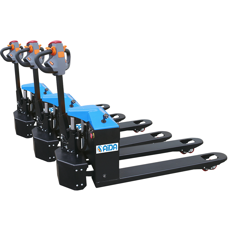 Compact Design 24V 75Ah Lead-Acid Battery Powered Electric Forklift Pump Truck