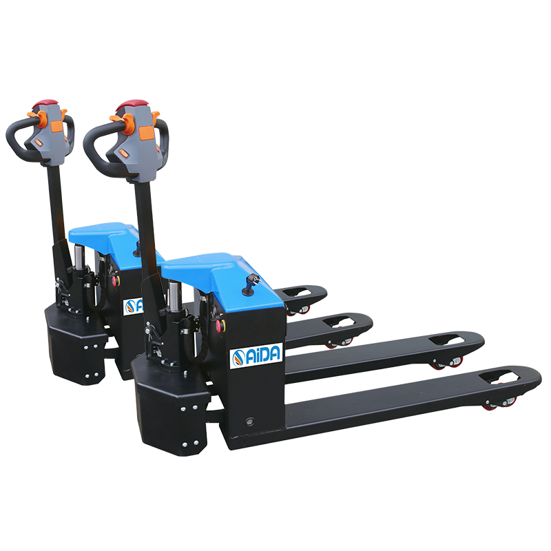 Compact Design 24V 75Ah Lead-Acid Battery Powered Electric Forklift Pump Truck