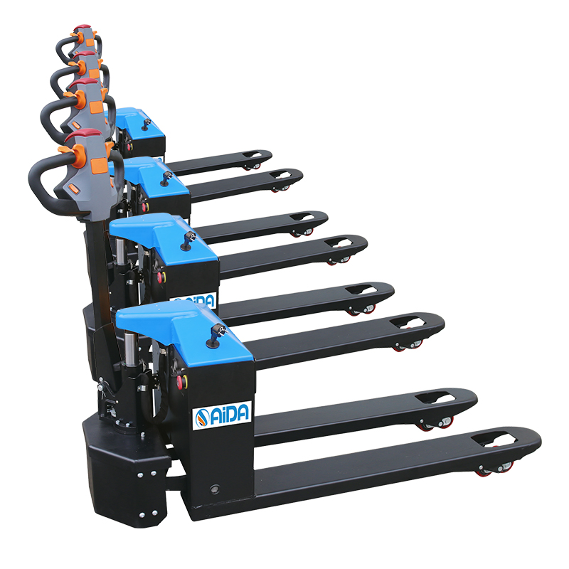 Compact Design 24V 75Ah Lead-Acid Battery Powered Electric Forklift Pump Truck